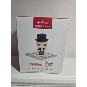 2024 Hallmark Keepsake Monopoly™‎ Mr. Monopoly Funko POP!® Ornament